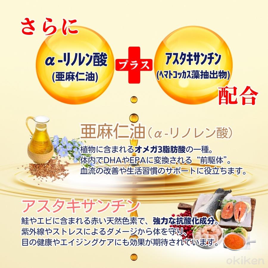 サプリ生活 DHA+EPA EX 50粒×1袋 10日分 お試し オメガ3 亜麻仁油