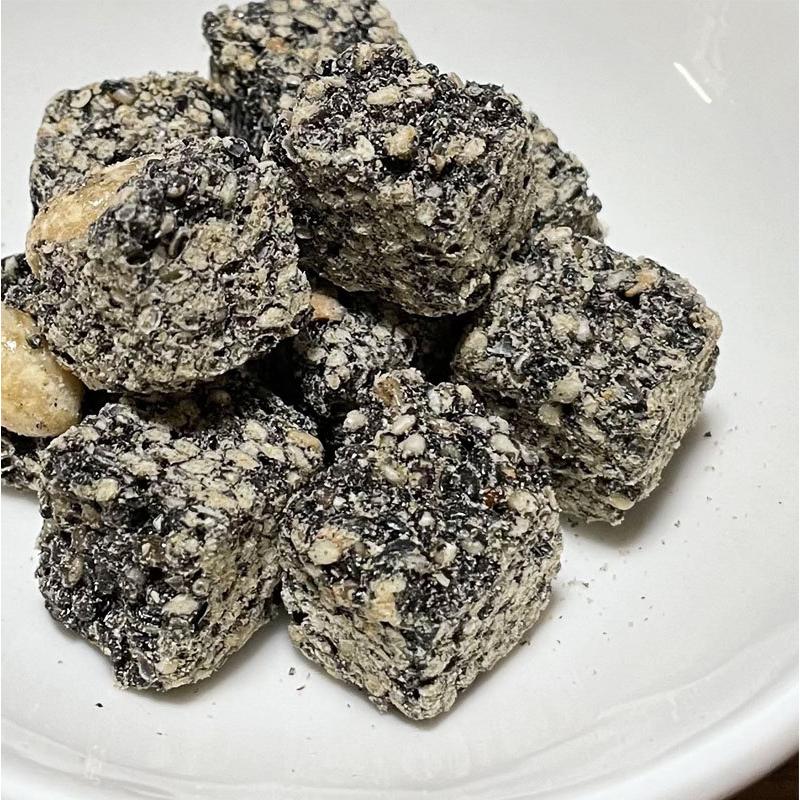 黒ゴマ黒糖きな粉 20g×12袋×6袋セット 黒ごま黒糖 セサミクランチ 沖縄