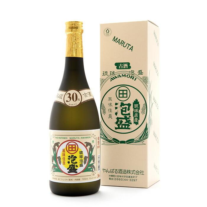 送料無料】琉球泡盛 まるた 古酒 30度 720ml 6本セット やんばる酒造