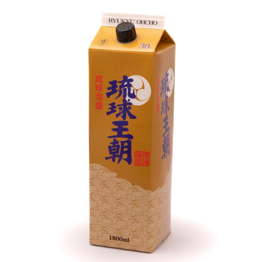 沖縄 泡盛 琉球王朝 30度 紙パック 1800ml 多良川酒造 古酒ブレンド