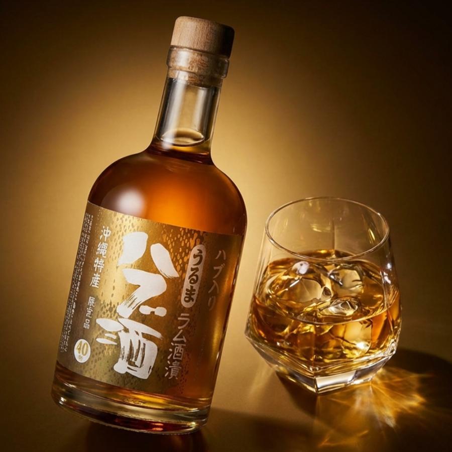 元祖ラム漬け ハブ酒 うるま 40度 400ml ハブ入り ヘリオス酒造|送料