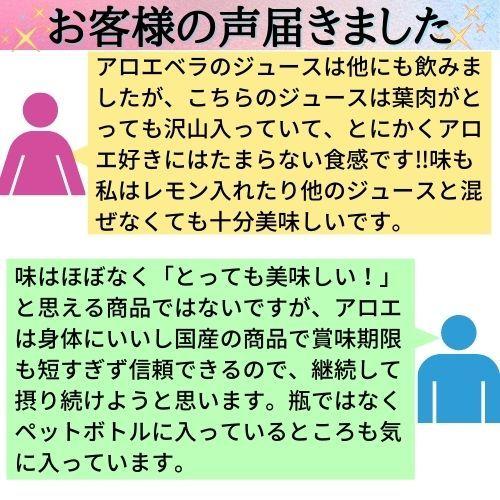 沖縄アロエ アロエベラジュース 国産 2L 2本 沖縄県産 アロエ