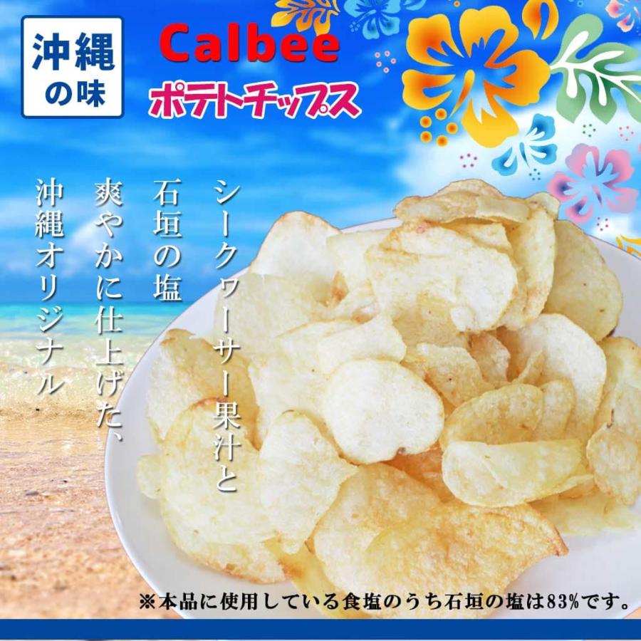 カルビー（Calbee） ポテトチップス ポテチ シークヮーサー味