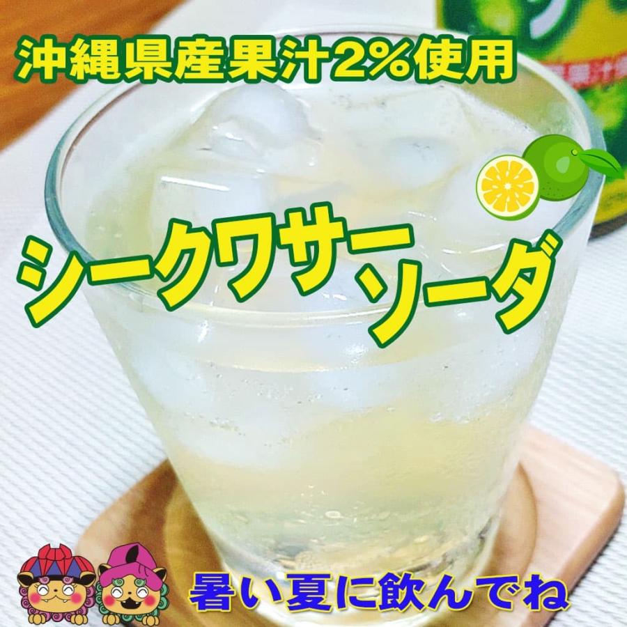沖縄ボトラーズ シークワーサーソーダジュース 500ml 缶 12本セット