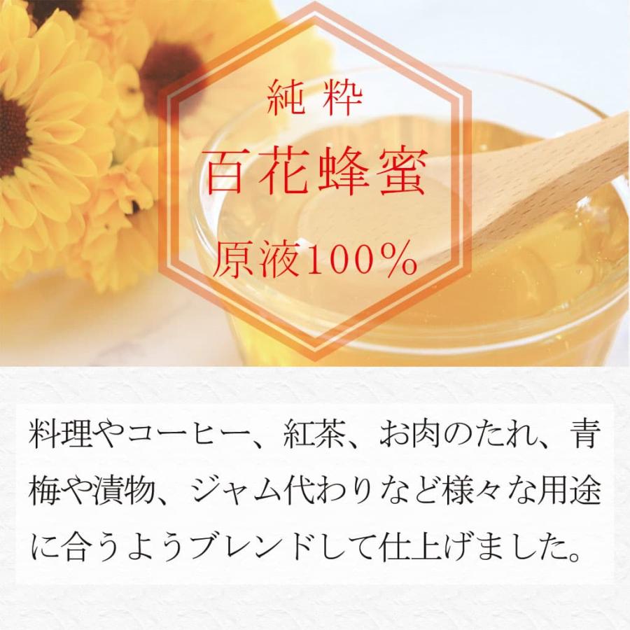 コハマのハチミツ 百花ハチミツ 原液 はちみつ 蜂蜜 小浜養蜂場 500g