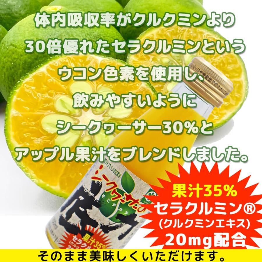 沖縄県産シークヮーサー果汁1L✕3本 沖縄県産100%シークヮーサー 原液・500ml | 南都物産株式会社