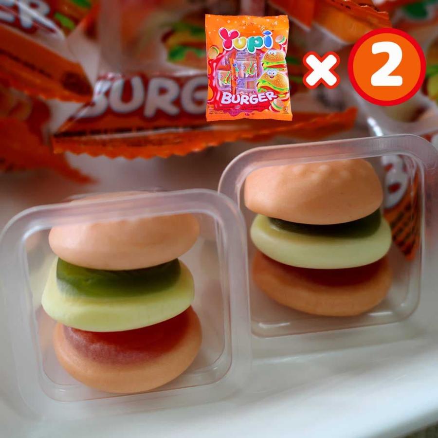 特価キャンペーン バーガーグミ ユピ yupi 2袋セット 営業 Burger