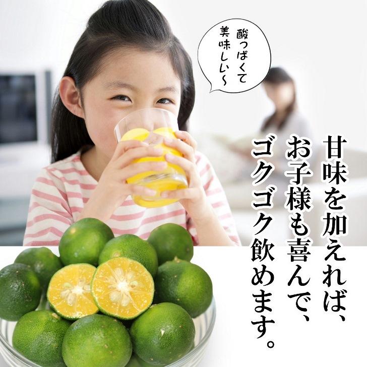 シークワーサー 原液 ジュース 農薬不使用 山原シークワーサー 黒