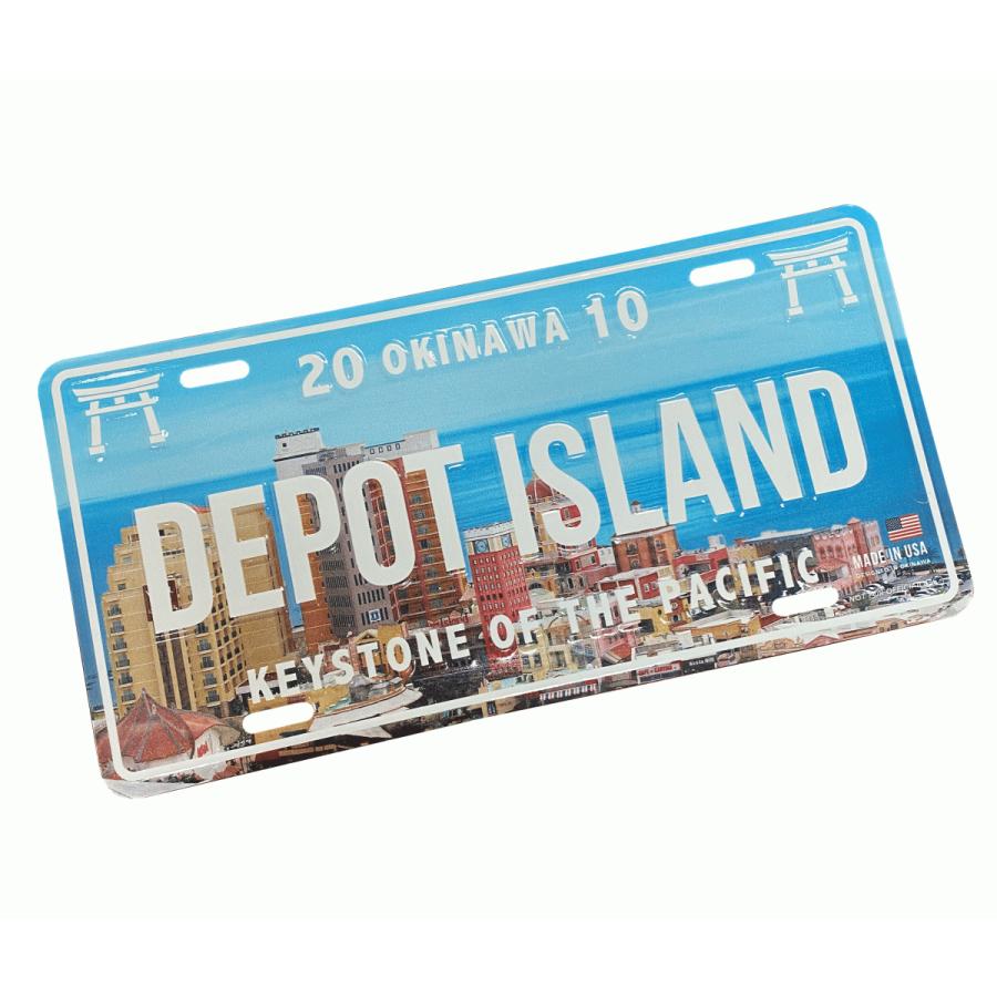 ナンバープレート Depotisland デポアイランド 沖縄お土産 インテリア雑貨 沖縄 ライセンスプレート Lp8006 オキナワマーケット ヤフー店 通販 Yahoo ショッピング