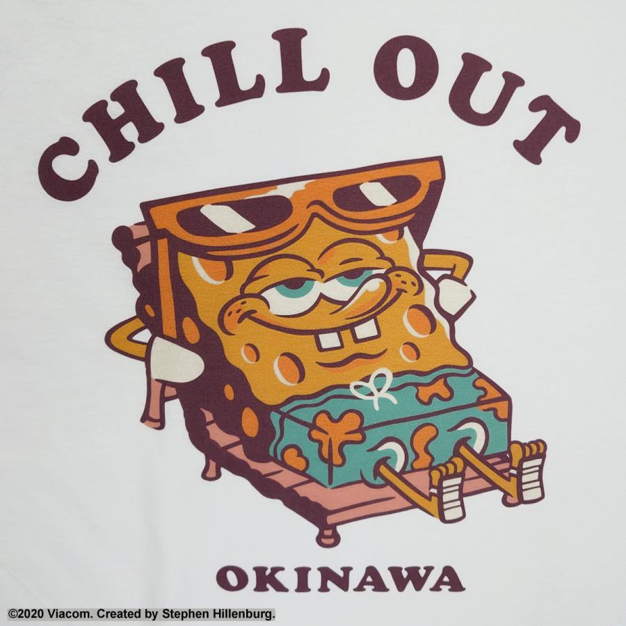 スポンジボブ 長袖 Tシャツ キャラクター ティシャツ メンズ レディース キッズ ロンティー Spongebob Chill Out Okinawa 大きいサイズ 服 沖縄 お土産 Omsb02lt オキナワマーケット ヤフー店 通販 Yahoo ショッピング