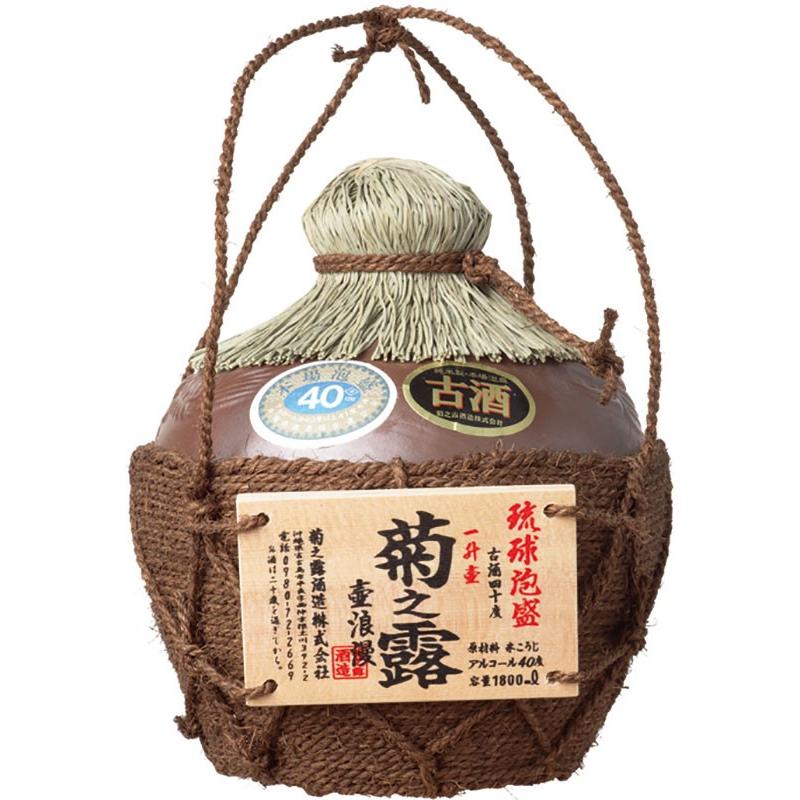 瑞穂 3升壷 瑞穂酒造（株） 古酒 瑞穂（三升 縄巻壺）