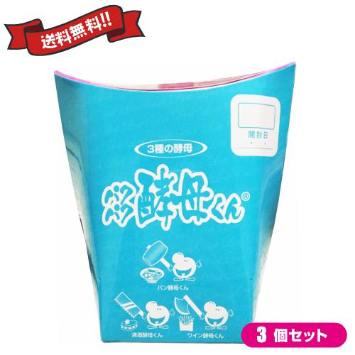 パクパク酵母くんセット パクパク酵母くん 31袋入り 3箱セット 毎日元気 研究所 毎日笑顔