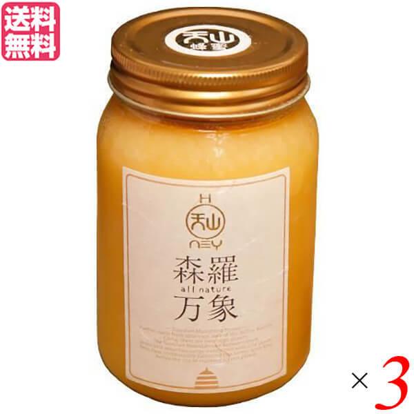 【ポイント+10％！】6/7(日)限定！はちみつ ハチミツ ハニー 森羅万象 天山蜂蜜 600g 3個セット 送料無料