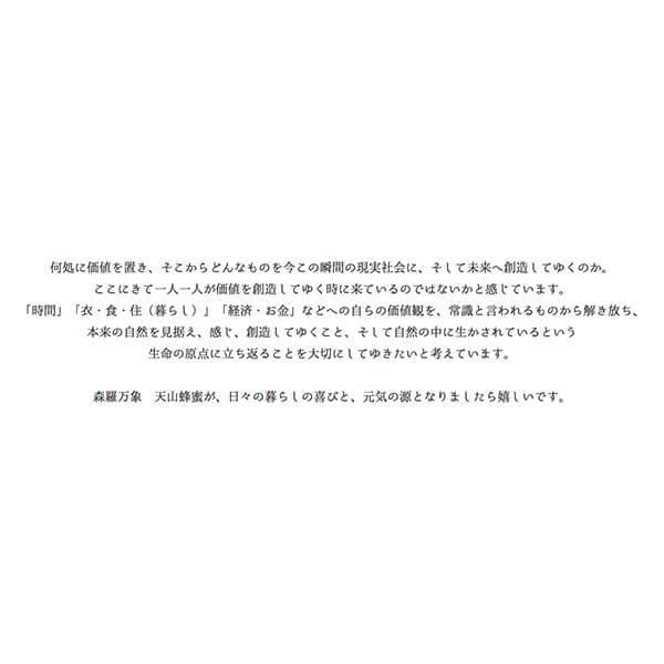 はちみつ ハチミツ ハニー 森羅万象 天山蜂蜜 600g 3個セット 送料無料