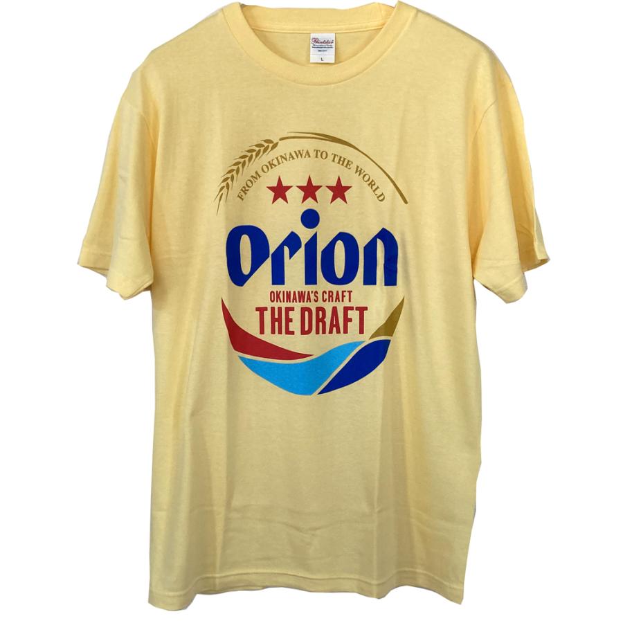 オリオンビールTシャツ ライトイエロー orion 正規品 黄色 : Tz-ocean