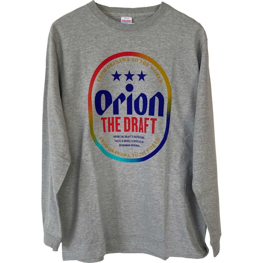 オリオン長袖Tシャツドラフト缶 24 ロングT グレー orion 正規品 : Tz