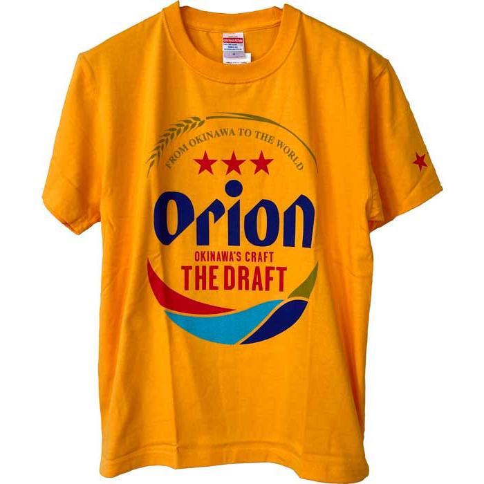 オリオンTシャツ オレンジ ゴールド 沖縄 tシャツ orion正規品 : Tz