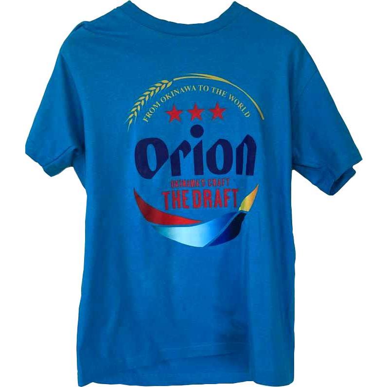 新品未２点XLサイズ　ブルーシール　中日ドラゴンズ　オリオンMサイズTシャツ オリオンビールTシャツ ターコイズブルー orion 正規品 ドラフト缶