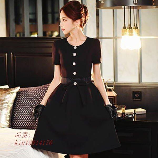 最適な材料 Sサイズのみ ワンピース 送料無料 パールラインストーンリボン半袖付きふんわりaラインミニワンピース ブラック 黒 お嬢様大人 女優 レディース 無料長期保証 Www Sachigeo Com