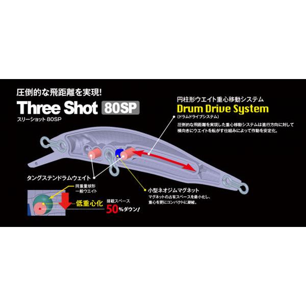 Fish Arrow（フィッシュアロー） スリーショット 80SP / フィッシュ