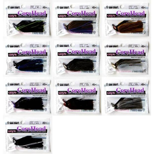GAN CRAFT（ガンクラフト） NEW ガンジグ コアヘッド 3/8oz / ガン