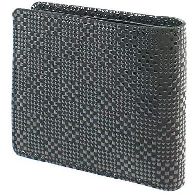 メール便なら送料無料 印傳屋 印伝 二つ折り財布 札入j 黒地 黒漆 変わり市松小柄 06 01 167 ブラック 55 以上節約 Maisonkitchen Com My