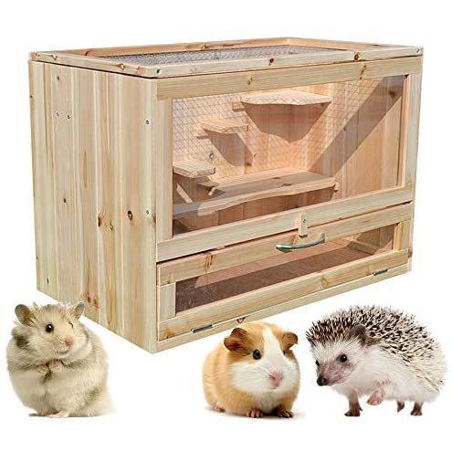 Gifty 小動物 飼育 ケージ 大型 ハムスター ゲージ 60 ハリネズミ デグー チンチラ フェレット 木製 木製 L Oki Unv03i3gd おきらく堂 通販 Yahoo ショッピング