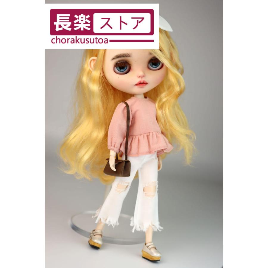 人形の服ファッションフレアスリーブシャツ、28-30cmのロングスカートブライスアゾーンob22ob24おもちゃ人形アクセサリー｜okita-shop｜15
