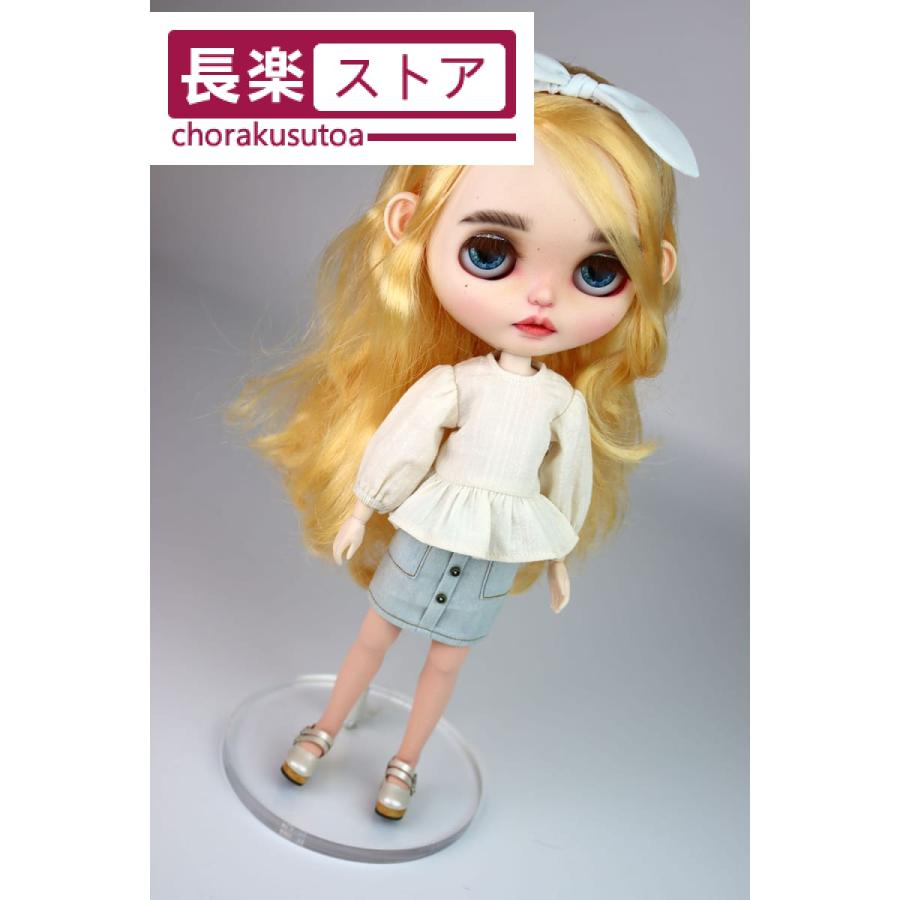 人形の服ファッションフレアスリーブシャツ、28-30cmのロングスカートブライスアゾーンob22ob24おもちゃ人形アクセサリー｜okita-shop｜18
