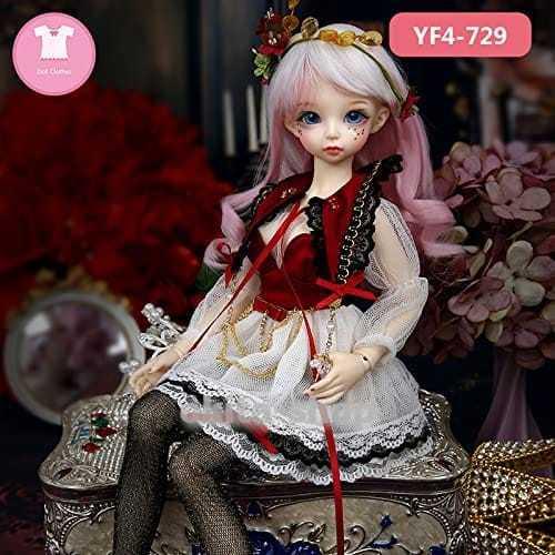 Bjd ドール用 球体関節人形 Sdドレス美しい人形衣装アクセサリーdoll 可愛いドール服ガールボディ1 4 服 16 新作 Themtransit Com