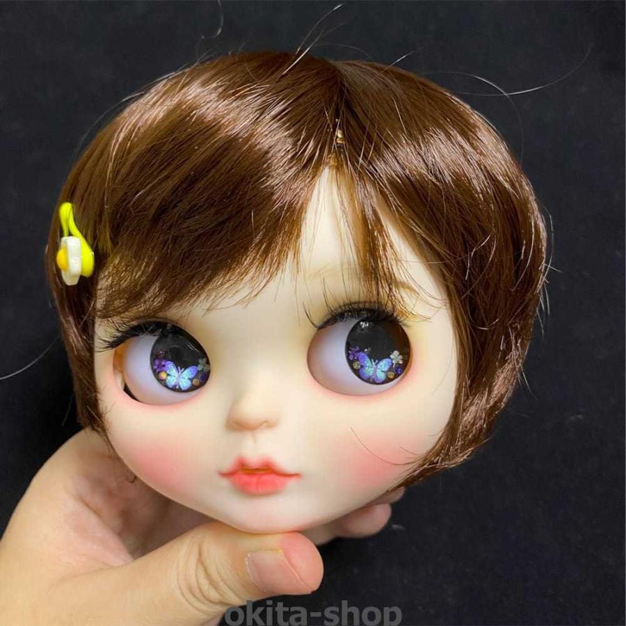 ブライス顔メイク フェイスプレートのみ 互換 人形カスタマイズ 
