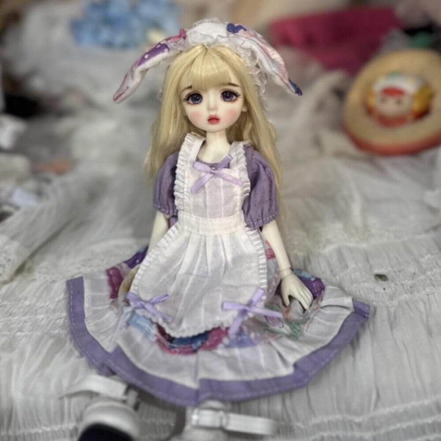 BJDドール フルセット1/6 球体関節人形 女の子 30cm SD プラスチック 