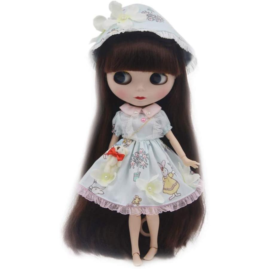 練習用可愛いドール 1/6サイズ 可動ボディ 普通肌 本体のみ （SO.7）,パープル+ピンク