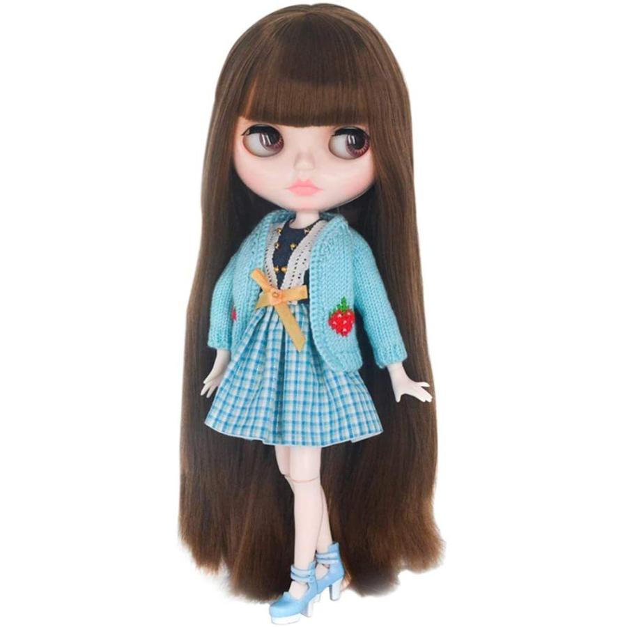 練習用可愛いドール 1/6サイズ 可動ボディ 白肌 本体のみ （YM06）,ナチュラルアッシュ