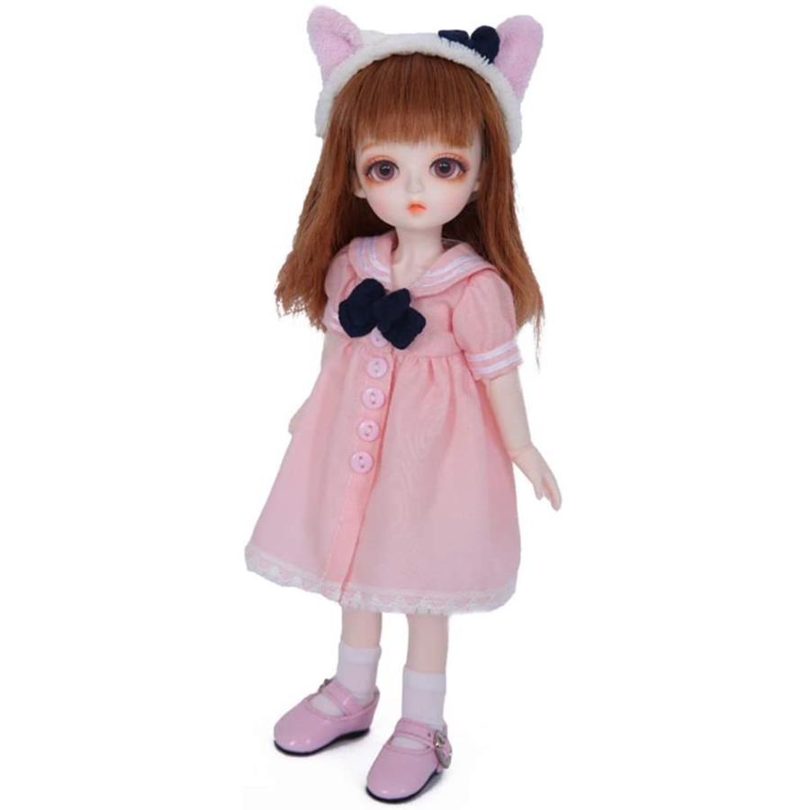 1 6エルフbjd人形10インチボールジョイントsd人形手作りおもちゃ Bjdの服のかつら靴の女の子のためのメイクアップ最高のギフト 服 史上最も激安 Themtransit Com