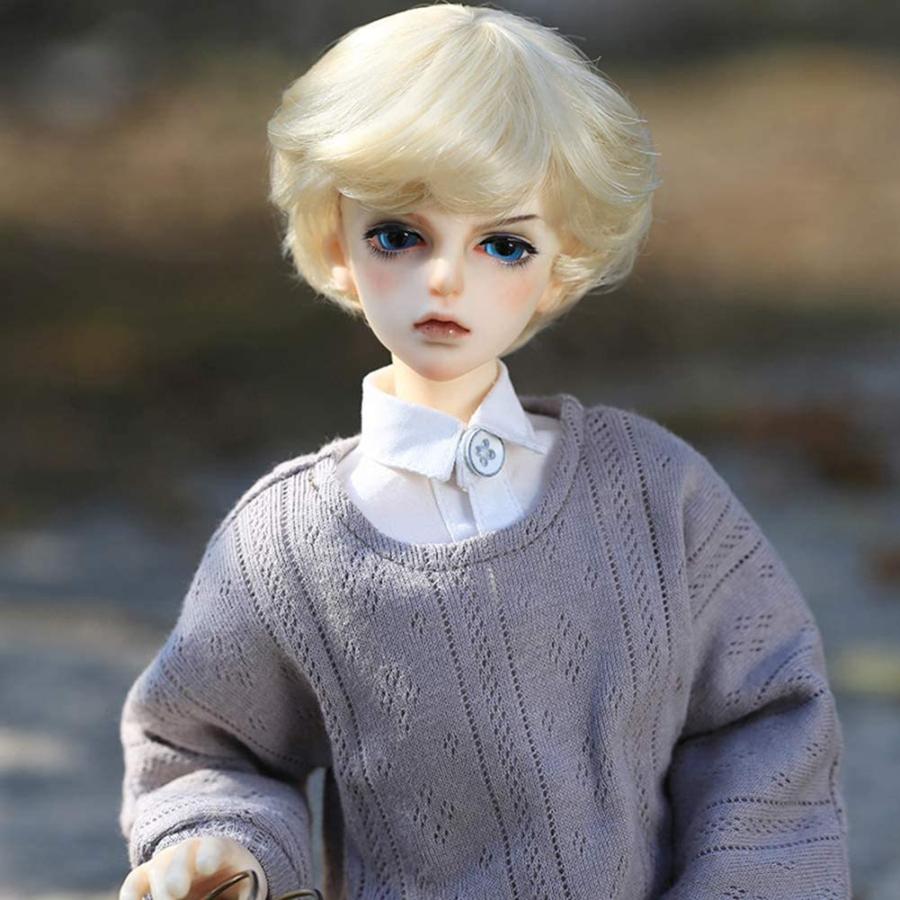男の子BJD人形1/4 40センチ16インチボールジョイントSD人形の服かつら靴メイクDIY手作りのおもちゃ誕生日の最高のギフト｜okita-shop