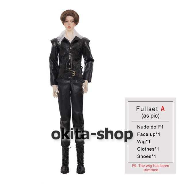 BJD1/3ドールフルセット♡本体 56cm 球体関節人形 眼球 洋服 メイク済