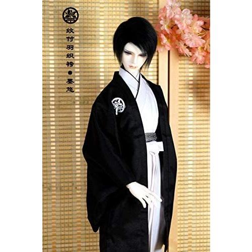 BJD/SDドール服 人形服着物1/4/1/3/おじさん/ID/鬼?付羽織袴?墨悠 1of6