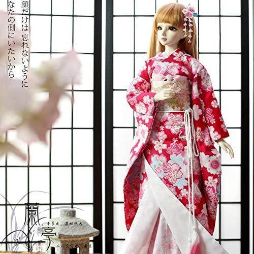 BJD/SDドール服 人形服 BJD着物 和風振袖着物 芫訶 SD10