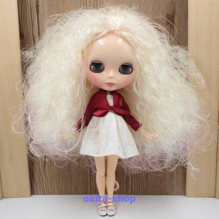 アイシードールアフロ着せ替え人形可動ボディ1/6ドール