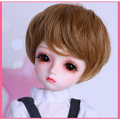 顔メイク追加あり Boy 淡褐色の肌 1fo6スケールヌードbjd人形かわいい子供少年や少女bjd Sdモデルのおもちゃ 着せかえ人形 定番 Themtransit Com
