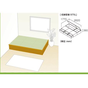 50 Off New 畳が丘 プランno 06 3畳 二方壁納まり 畳 ボックス 収納 高床 ユニット パナソニック 新しい到着 Atempletonphoto Com