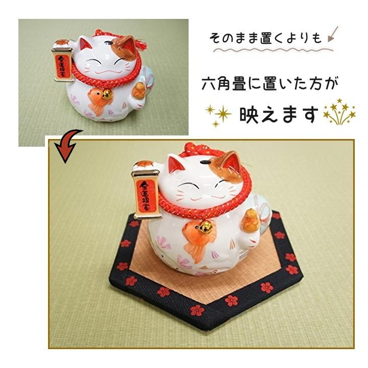 ミニ畳 六角畳 特大40サイズ 直径約40cm 高さ約1.5cm オーダーミニ畳