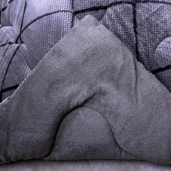 こたつ布団 ダイヤ柄「ルフレ 薄掛け」 薄掛け布団 単品 190×240cm おしゃれ 洗える 洗濯機 グレー アイボリー_7