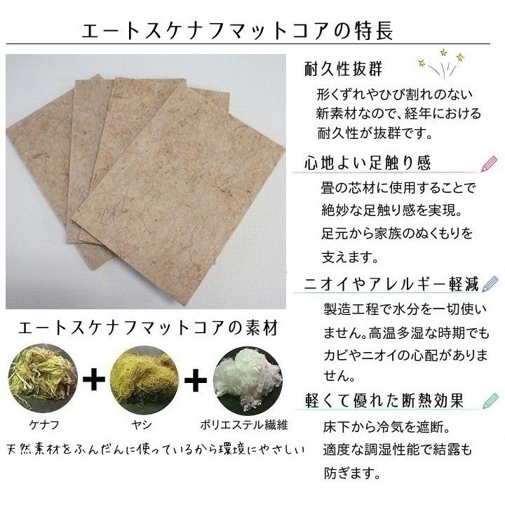 置き畳 ユニット畳 縁なし畳 半畳9枚セット DAIKEN【ダイケン清流 