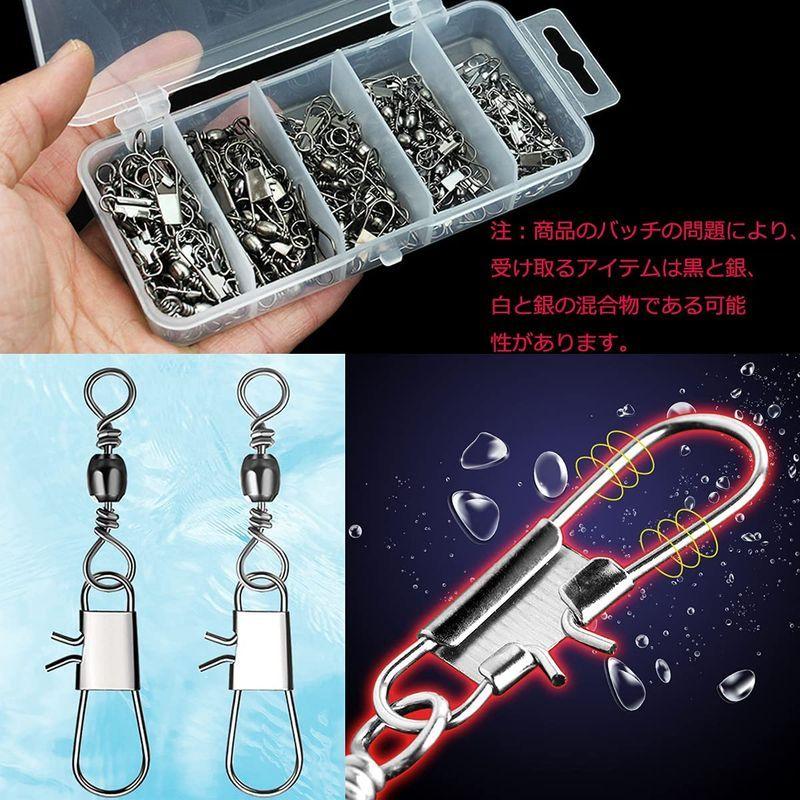 Ginger掲載商品 Ntスイベル インターロックスナップ付クレンサルカン1号100個入り Www Anavara Com