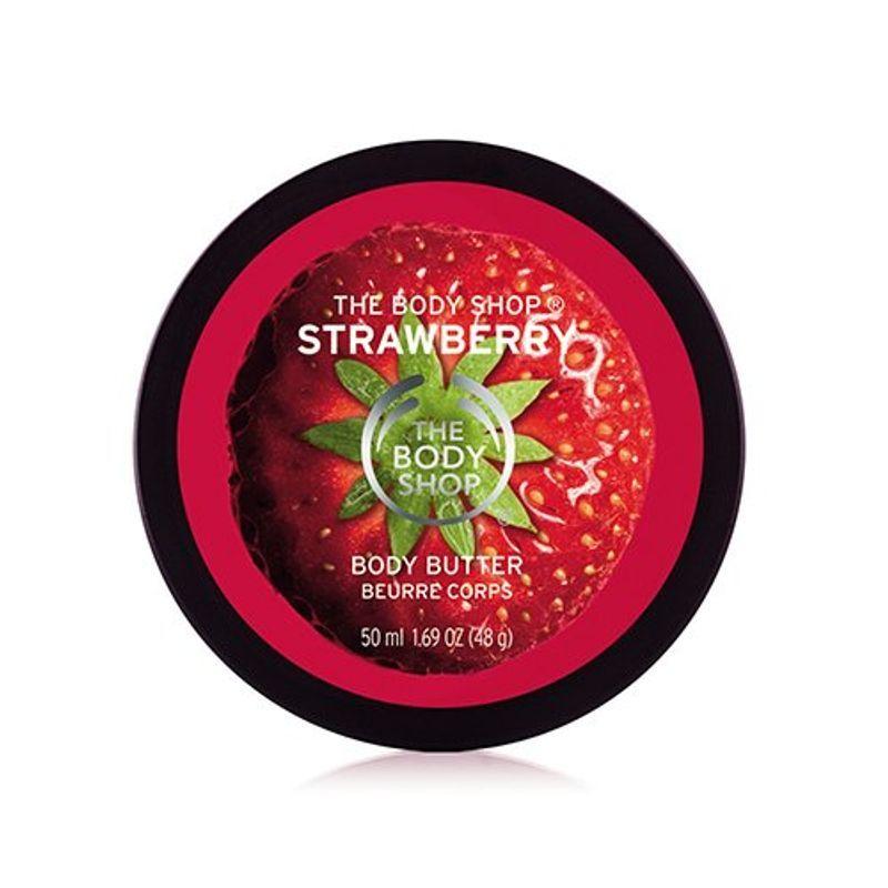 534円 当店限定販売 The Body Shop ザボディショップ ボディバター ストロベリー 50ml正規品