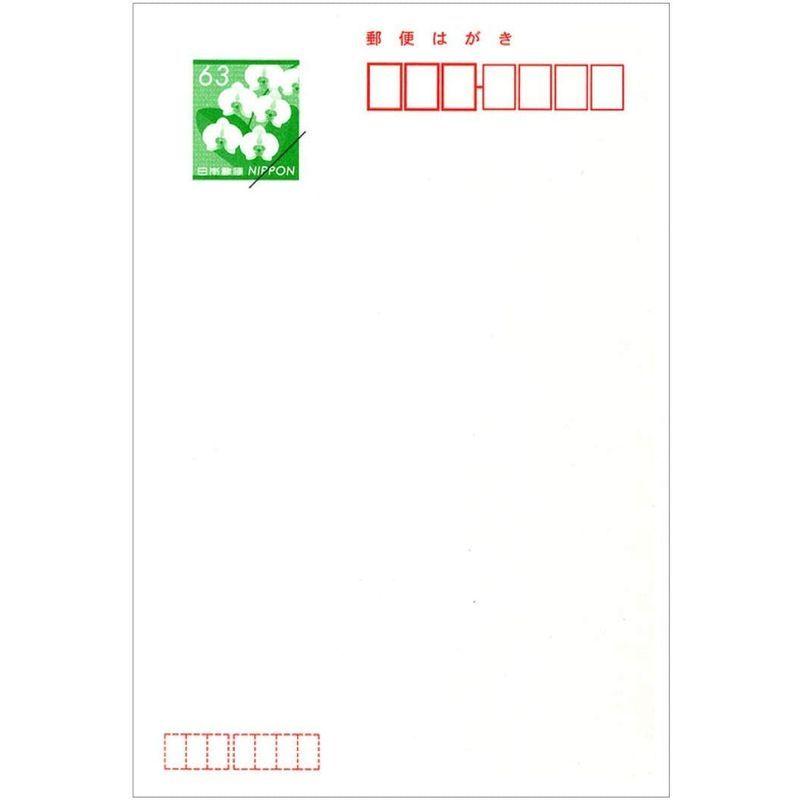 死亡通知はがき 挨拶状 10枚 胡蝶蘭切手 官製はがき St105 香典供花遠慮 今季ブランド