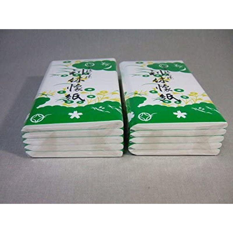 茶道具 懐紙 利休懐紙 男性用 大判 5帖入 (1帖 30枚)x2個(300枚)|okiumisutoa|03