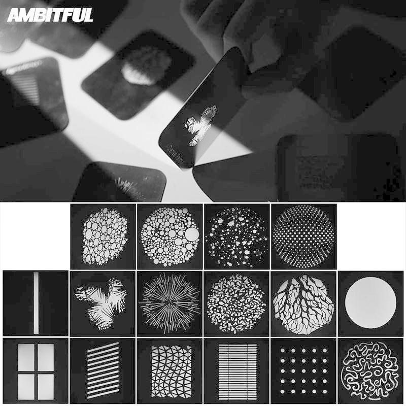 AMBITFUL AL-16フォーカライズコニカルスヌートオプティカルコンデンサーアート特殊効果形状と色のゲルを備えたビーム光シリンダー ( AL 16フォーカライズコニカルスヌートオプティカルコンデンサーアート特殊効果形状と色のゲルを備えたビーム光シリンダー